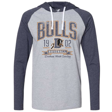 Durham Bulls Chucky Raglan Hood