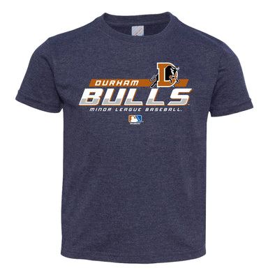 Durham Bulls Toddler Navy Eras Tee