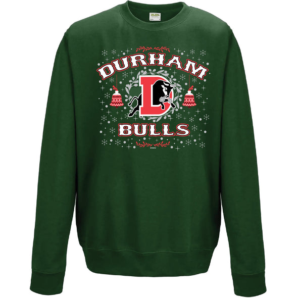 Durham Bulls Christmas Present Sweater