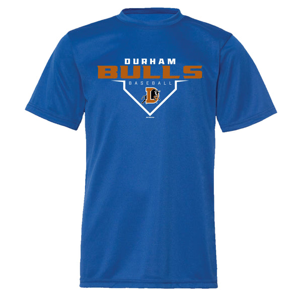 Durham Bulls Youth Royal Raycon Performance Tee