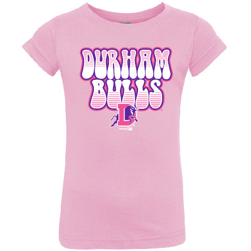 Durham Bulls Toddler Light Pink Shambayla Tee
