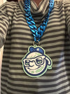 The Asheville Tourists Mr. Moon Fan Chain