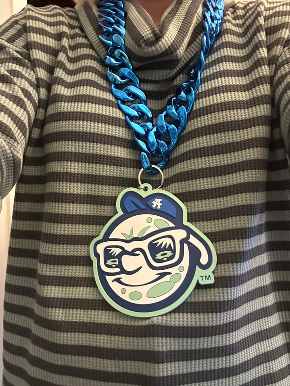 The Asheville Tourists Mr. Moon Fan Chain