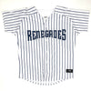 YOUTH FB Dominguez #12 Pinstripes Replica Home Jersey
