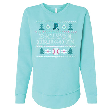 Ladies Lights Relaxed Crewneck Sweatshirt