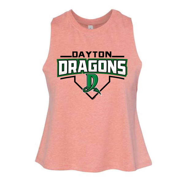 Ladies Tatum Racerback Crop Tank