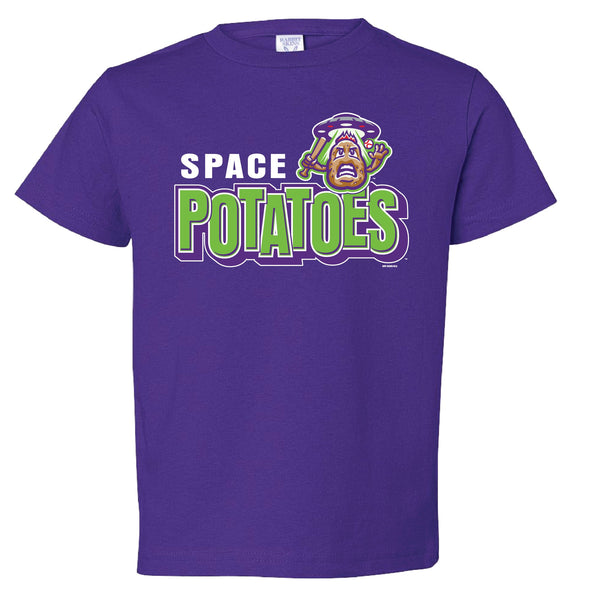 toddler Space Potato Glow in the Dark T shirt