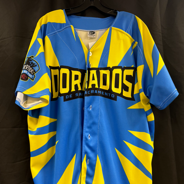 DORADOS JERSEY #16 SIGNED-SIZE 48, SACRAMENTO RIVER CATS