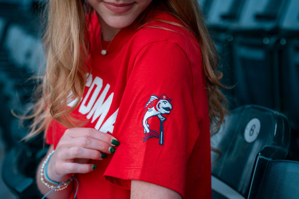Tacoma Rainiers '47 Brand Red Tacoma Salmon Fieldhouse Tee