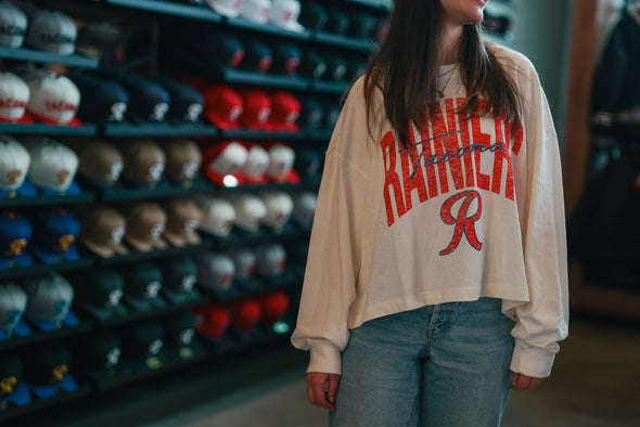 Tacoma Rainiers '47 Brand Women's Sandstone Sydney Long Sleeve Tee