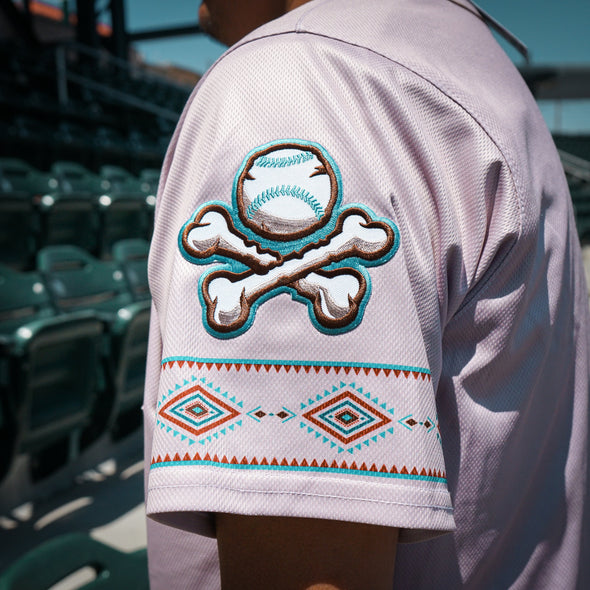 CHIHUAHUAS STONE TEAL OT SPORTS JERSEY