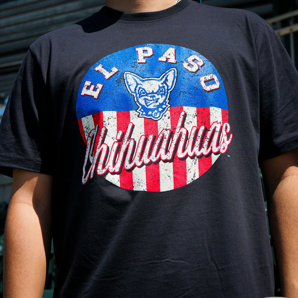 CHIHUAHUAS NAVY 4TH OF JULY TEE