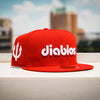 DIABLOS WHITE WORDMARK FITTED HAT- NEW ERA