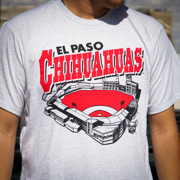 CHIHUAHUAS STADIUM WHITE TEE- HOMAGE