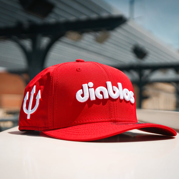 DIABLOS WORDMARK 970 FEATHER POLY HAT- NEWERA
