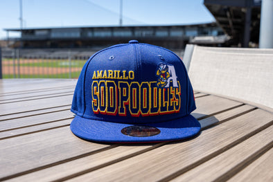 Amarillo Sod Poodles New Era Royal Lean A 9FIFTY