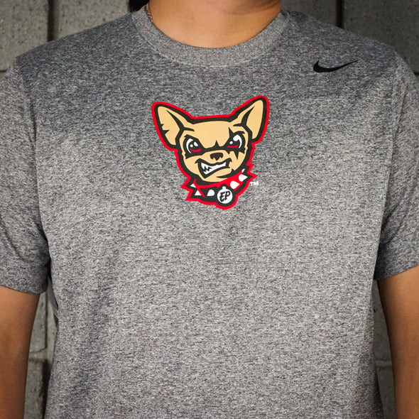 CHIHUAHAUS NIKE DOGHEAD GREY SHORT SLEEVE TEE