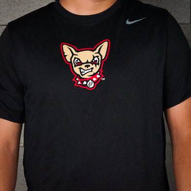 CHIHUAHUAS NIKE DOGHED BLACK SHORT SLEEVE TEE