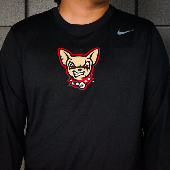 CHIHUAHUAS NIKE DOGHEAD BLACK LONG SLEEVE
