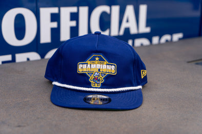 Amarillo Sod Poodles New Era Blue Golfer Championship Cap