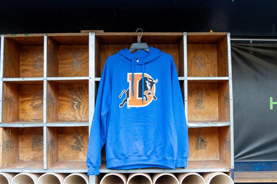 Durham Bulls Royal Softstyle D Logo Hoodie