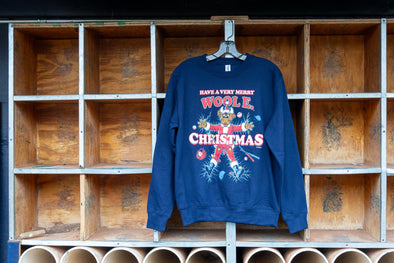 Durham Bulls Holiday Shock Crewneck Sweater