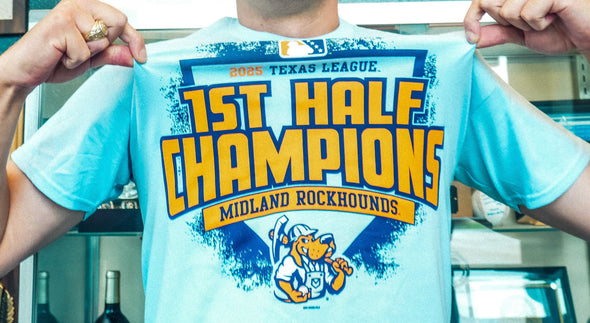 Midland RockHounds 2025 First Half Champions Tee