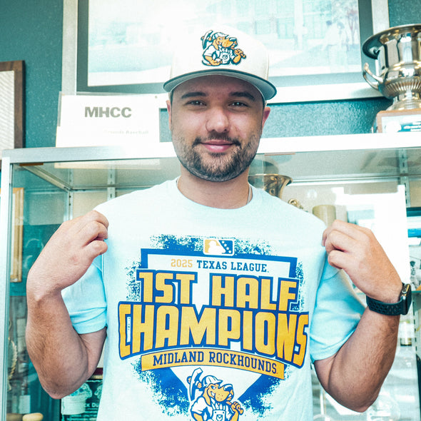 Midland RockHounds 2025 First Half Champions Tee