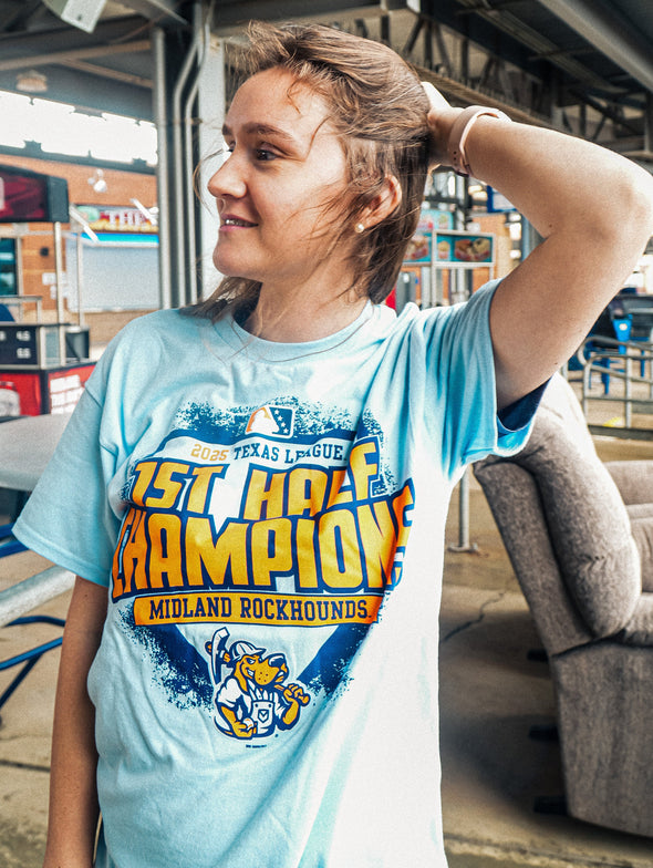Midland RockHounds 2025 First Half Champions Tee