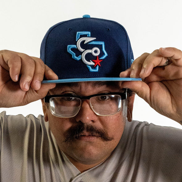 Corpus Christi Hooks New Era 59fifty Fitted - Authentic Road Cap