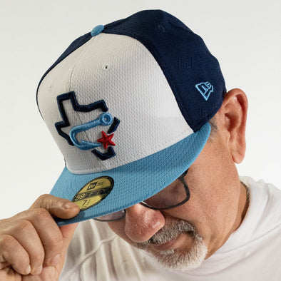 Corpus Christi Hooks New Era 59fifty Fitted - Authentic Batting Practice Cap