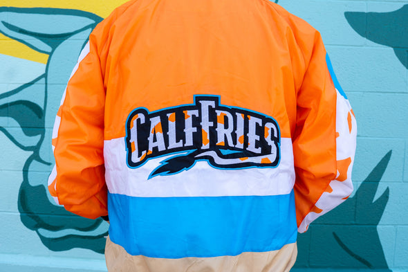 Amarillo Sod Poodles Calf Fries Tri Colored Chute Jacket