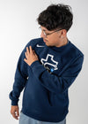 Nike - Fleece Crew Club - Navy