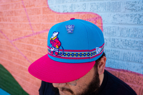 Amarillo Sod Poodles New Era Pointy Boots Dance Aztec 9FIFTY Cap