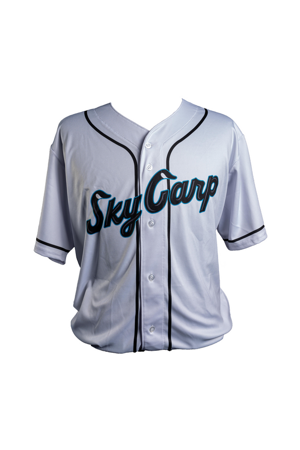 Beloit Sky Carp Home White Replica Jersey