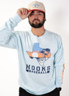 Comfort Wash - Long Sleeve T Baseball Bat Sleeve