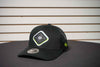 Black Trucker Patch Hat
