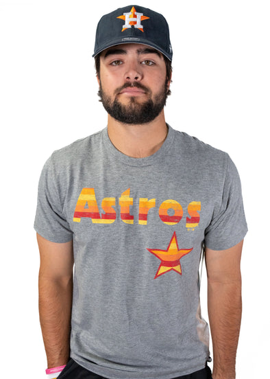 '47 Brand - T Rainbow Wordmark Houston - Grey