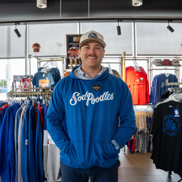 Amarillo Sod Poodles Baseballism Reversible Hoodie