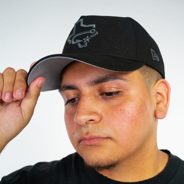 New Era - 9forty A Frame - Fashion Collection - Tonal Black Home Cap