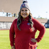 Amarillo Sod Poodles Columbia Women's Red State Pullover