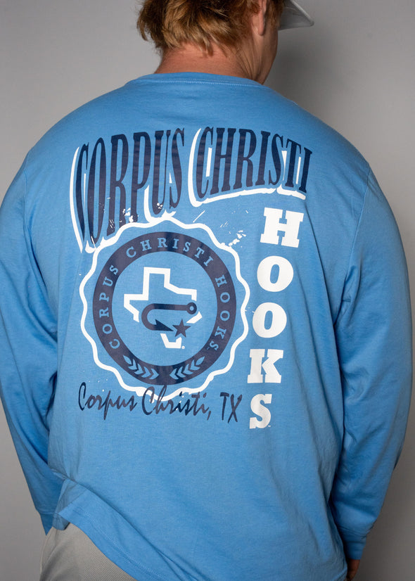 Champion - Long Sleeve T Stadium Lt. Blue