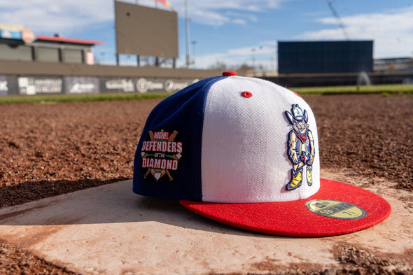 Amarillo Sod Poodles New Era 2024 59FIFTY Marvel Cap