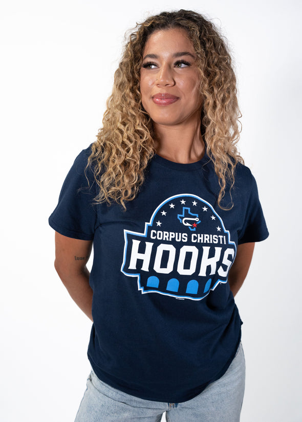 Women's T Primary Logo - Navy