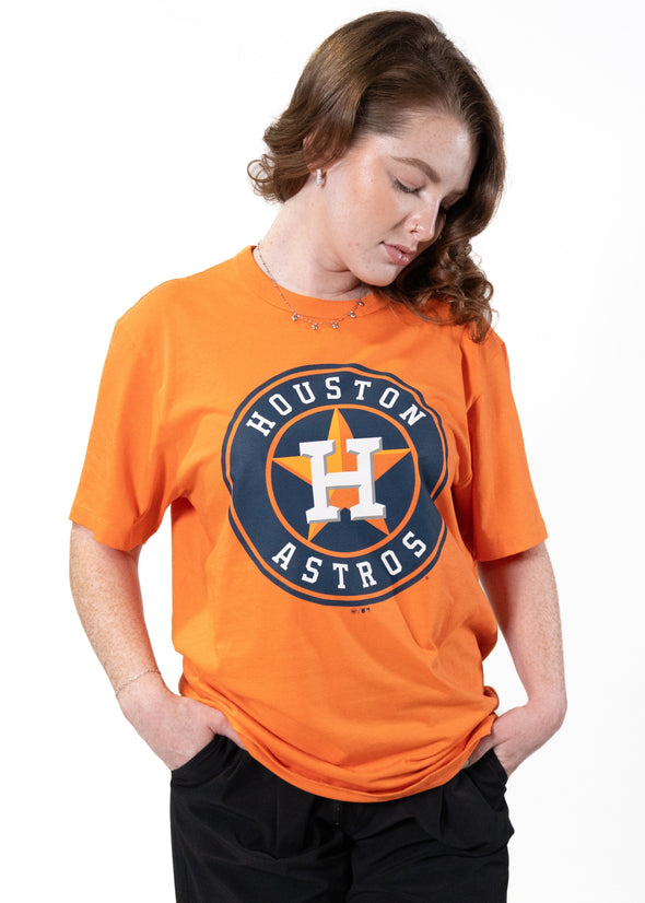 '47 Brand - T Primary Logo Houston - Orange