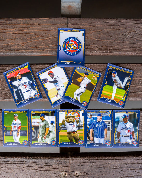 Amarillo Sod Poodles 2025 Team Card Set