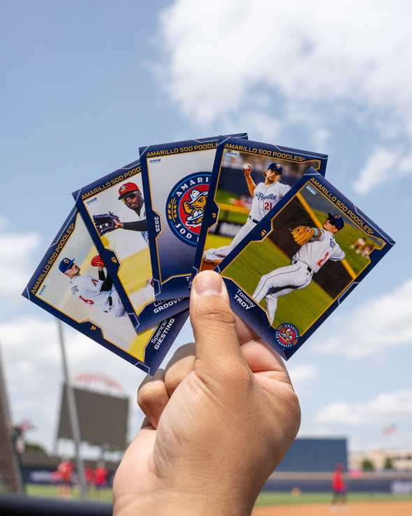 Amarillo Sod Poodles 2025 Team Card Set