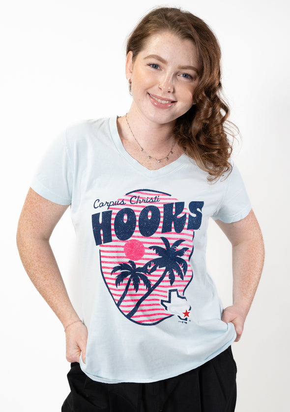 Women's - Comfort Wash - T Oval Palms