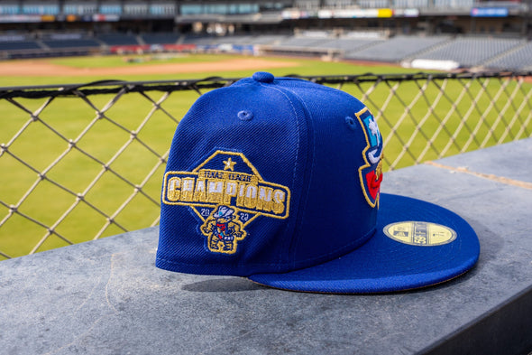 Amarillo Sod Poodles 2023 NE 59FIFTY Championship Gold State Hat