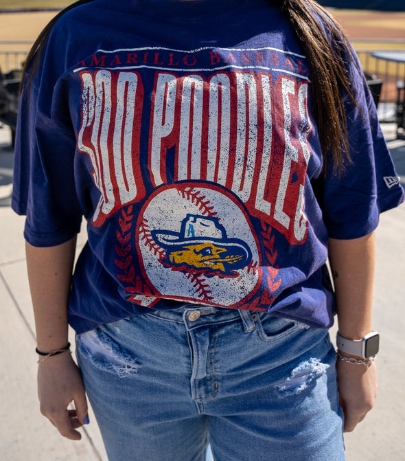 Amarillo Sod Poodles Clear Game Day Wristlet